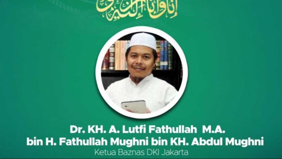 Lutfi Fathullah. (ist) - KH Lutfi Fathullah Berpulang