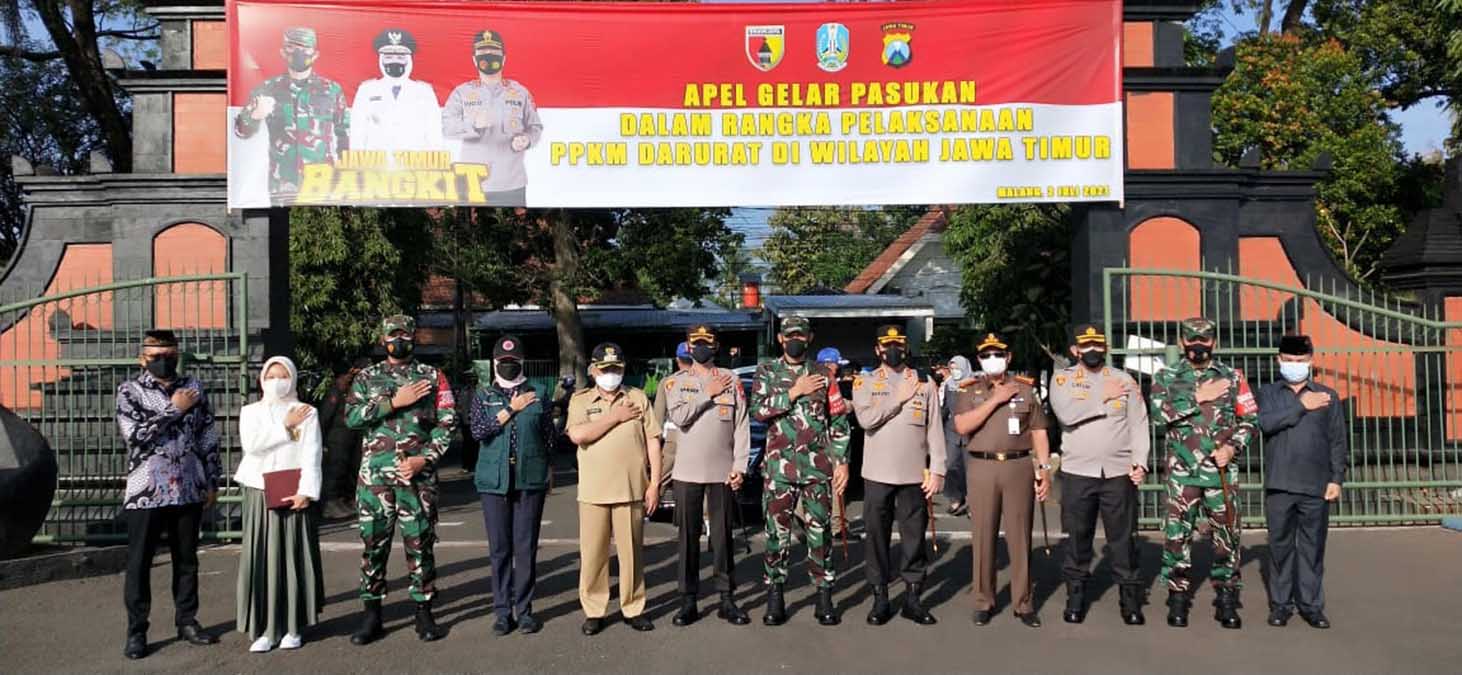 Malang Raya Siap Terapkan PPKM Darurat per 3-20 Juli 2021