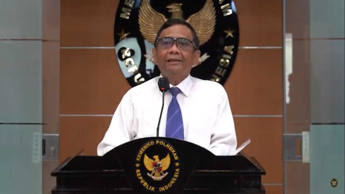 Menkopolhukam Mahfud MD - Mahfud MD Ungkap Kewalahan Pemerintah Hadapi Lonjakan Covid-19