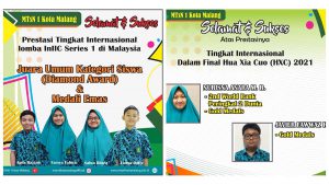 Prestasi Internasional siswa MTsN 1 Kota Malang. (ist) - Kejutan Awal Tahun Ajaran Baru, MTsN 1 Kota Malang Raih 14 Prestasi Bergengsi - 7 Internasional, 4 Nasional, dan 3 Kota