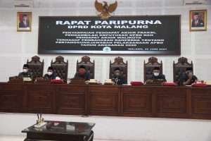 Rapat Paripurna Ranperda Pertanggungjawaban Pelaksanaan APBD Tahun Anggaran 2020. (ist) - Ranperda Pertanggungjawaban Pelaksanaan APBD Tahun Anggaran 2020 Disetujui