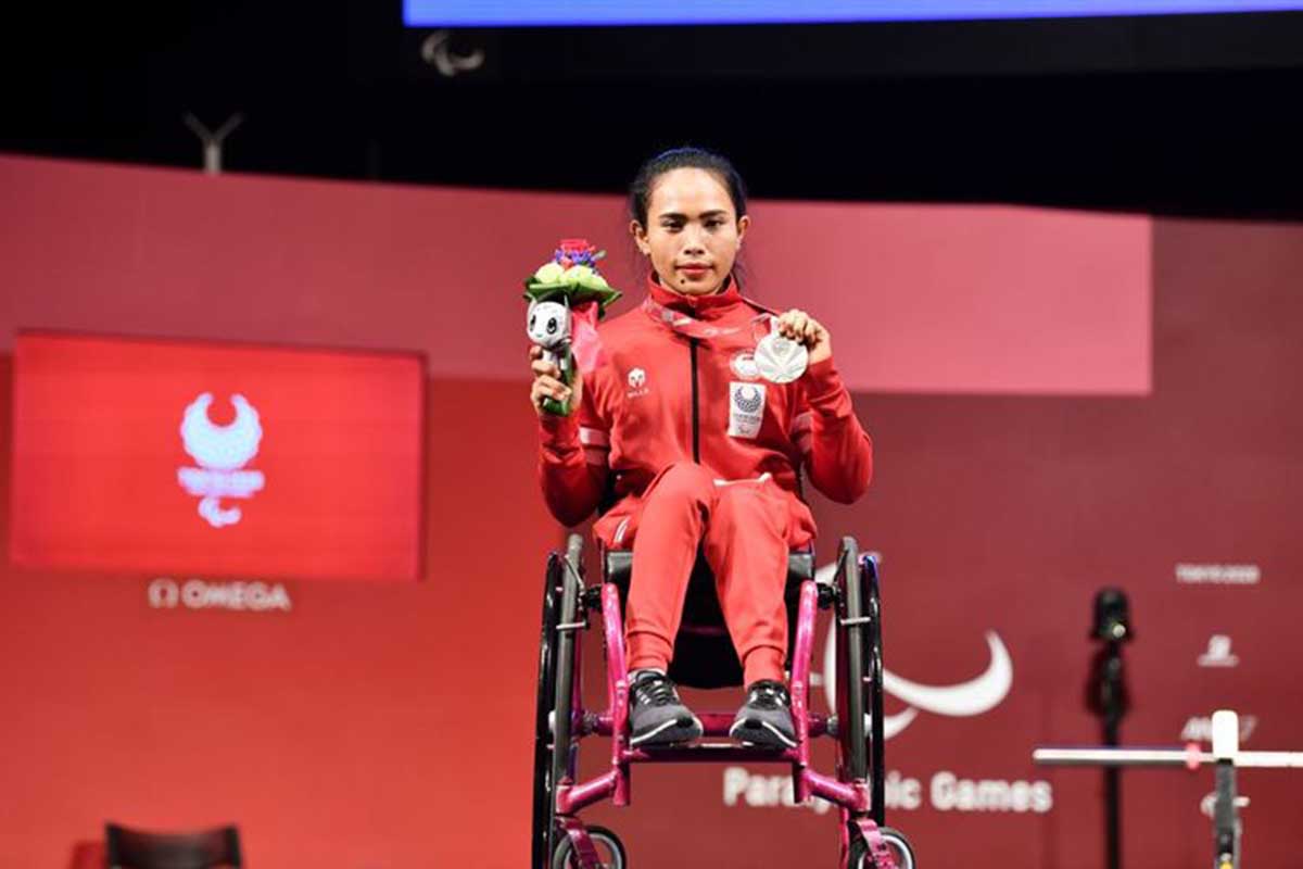 Atlet Ni Nengah Widiasih. (ist) - Ni Nengah Widiasih Persembahkan Medali Pertama Indonesia di Paralimpiade Tokyo 2020