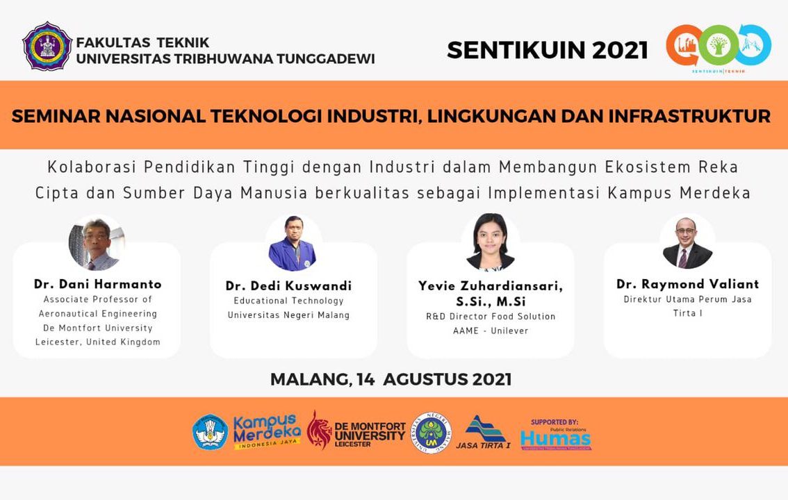 Sentikuin ke-4 FT Unitri menghadirkan para narasumber kompeten.