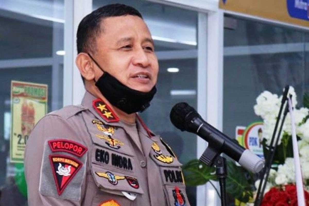 Kapolda Sumsel Eko Indra Hendri. (ist) - Kapolda Sumsel Minta Maaf Soal Gaduh Sumbangan 2 Triliun