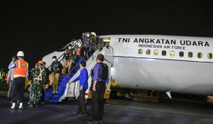 Kedatangan WNI dari Afghanistan. (ist) - Pesawat Evakuasi WNI dari Afghanistan Tiba di Jakarta