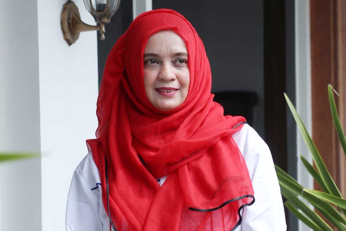 Laily Fitriyah Liza Min Nelly, atau Mbak Nelly. (ist) - Pandangan Mbak Nelly tentang Kemerdekaan RI dan Ultah Arema di Kala Pandemi