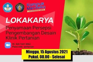 Lokakarya Penyamaan Persepsi Pengembangan Desain Klinik Pertanian. (ist) - Fakultas Pertanian UB Terapkan Teknologi 4.0 dalam Redesain Klinik Pertanian