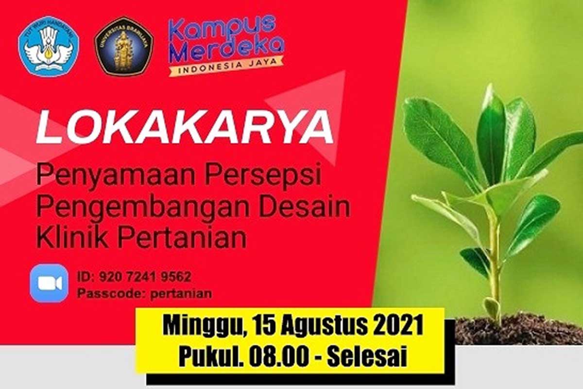 Lokakarya Penyamaan Persepsi Pengembangan Desain Klinik Pertanian. (ist) - Fakultas Pertanian UB Terapkan Teknologi 4.0 dalam Redesain Klinik Pertanian