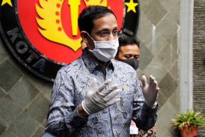 Mendikbud Ristek Nadiem Makarim. (ist) - Begini Syarat dan Cara Dapat Bantuan UKT dari Kemendikbud Ristek