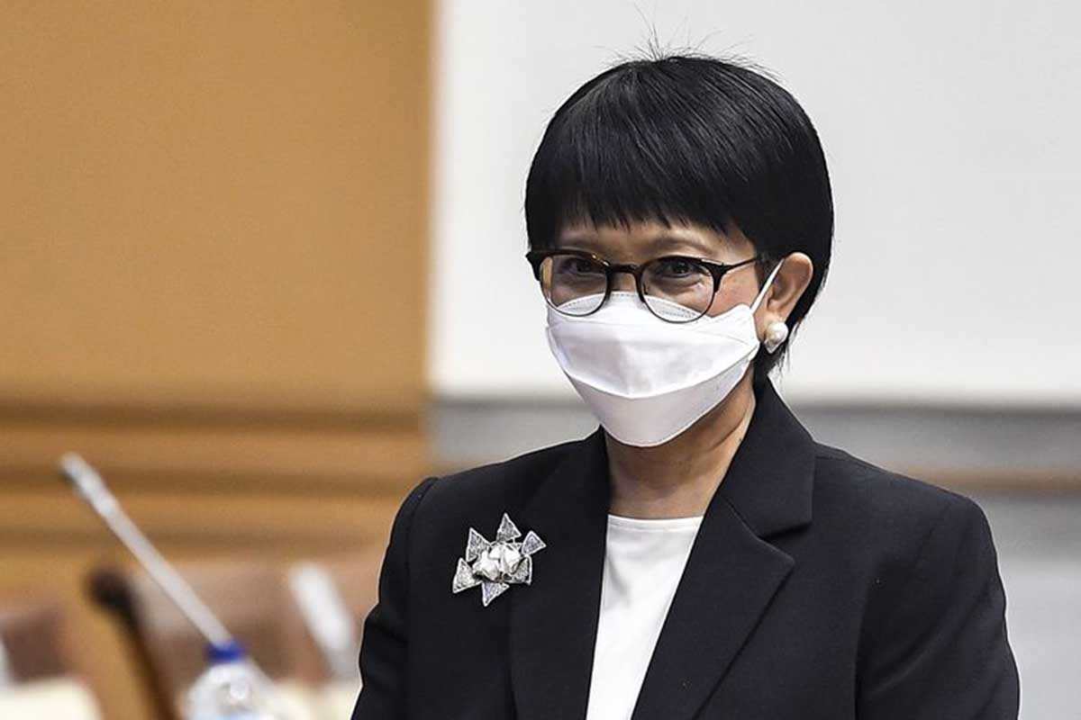 Menlu Retno Marsudi. (ist) - Prancis Berikan Bantuan 3 Juta Vaksin Covid-19