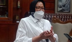 Mensos Tri Rismaharini. (ist) - Mensos Risma Sebut Penyaluran BST Sudah 95 Persen