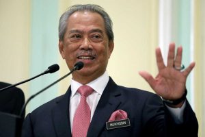 file photo: file photo: malaysia's prime minister muhyiddin yassin speaks during a news conference in putrajaya