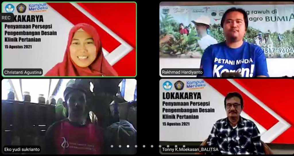 Para narasumber lokakarya. (ist) - Fakultas Pertanian UB Terapkan Teknologi 4.0 dalam Redesain Klinik Pertanian