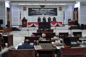 Penyampaian pembahasan KUA PPAS oleh Jubir Banggar DPRD Kota Malang. (jaz) - Banggar DPRD Berikan 10 Saran Pada Pemkot Malang, Begini Sarannya