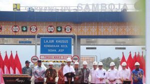Peresmian Tol Kalimantan. (ist) -