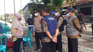 Polsek dan Satgas Covid-19 Kecamatan Sempu Bubarkan Acara Hajatan Pernikahan