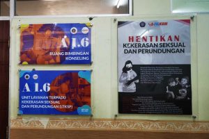 Ruang depan pelayanan ULTKSP. (ist) - UB Siap Layani Permasalahan Kekerasan Seksual dan Perundungan Mahasiswa