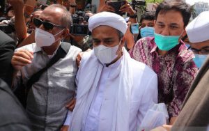 Terpidana Habib Rizieq. (ist)