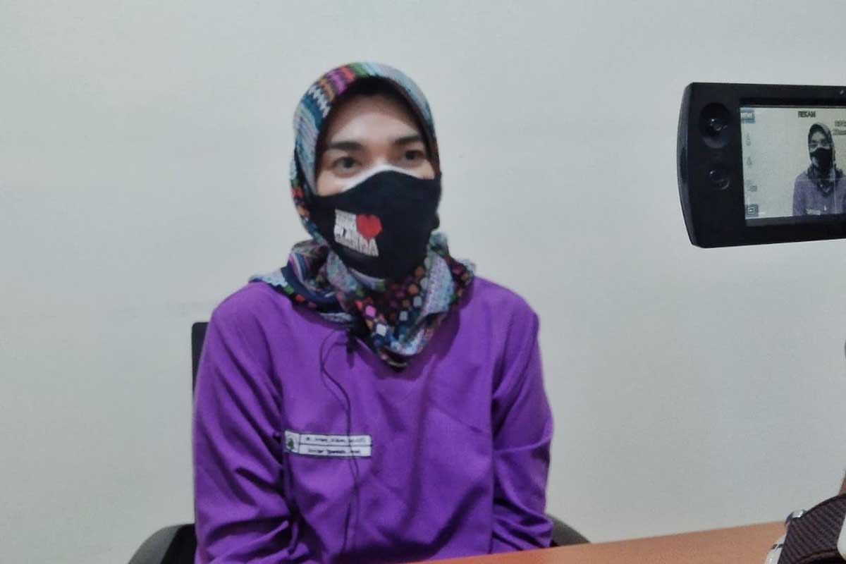 dr Ariani, ditemui di ruang kerja RSSA Kota Malang beberapa hari yang lalu. (jaz) - Mengenal dr Ariyani, Penggagas Plasma Hero di Indonesia