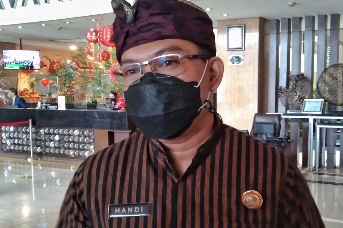 Handi Priyanto menjelaskan uji coba e-Tax. (jaz) - Bapenda Uji Coba e-Tax Minimalisir Kebocoran Pajak