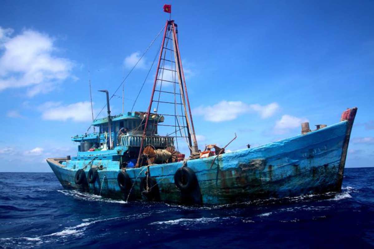 Ilustrasi kapal ikan. (ist) - Dua WNI Nekat Lompat dari Kapal China Minta Bantuan KBRI Oman