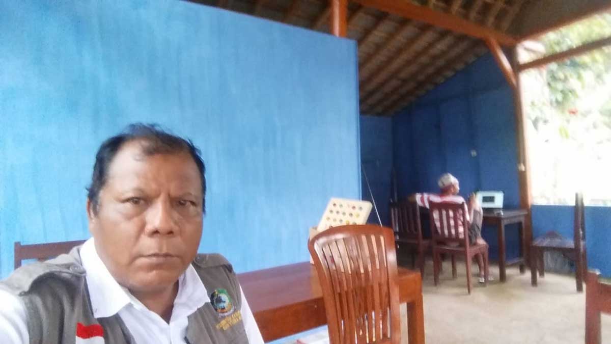 Kades Kluncing, Kecamatan Licin, Sumawi - Nulis Berita Sepihak, Kades Kluncing Akan Adukan Media Ke Dewan Pers