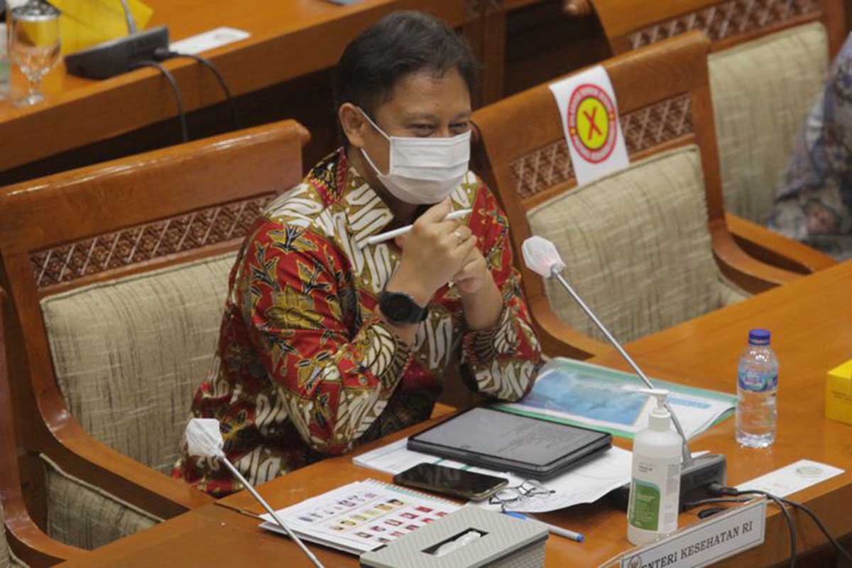 Menkes Budi Gunadi Sadikin. (ist) - Menkes Sebut Pemerintah Luput Awasi Laut Jadi Sebab Varian Delta Masuk Indonesia
