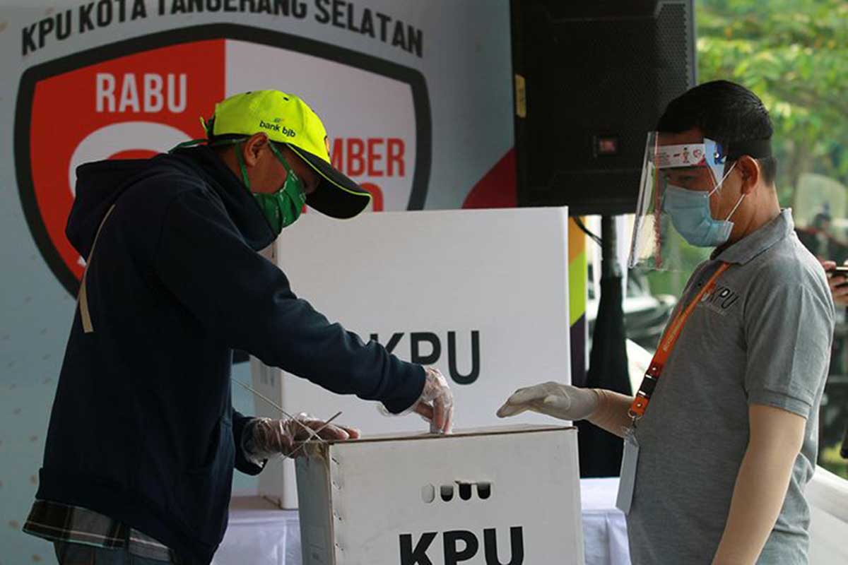 Pemilu saat pandemi. (ist) - KPU Usul Pemilu Digelar Pada 21 Februari 2024