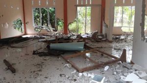 Perusakan masjid Ahmadiyah di Sintang. (ist) - Wapres Ma'ruf Amin Tanggapi Perusakan Masjid Ahmadiyah Sintang