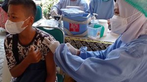 Program vaksinasi ini bisa anak sekolah, pendamping serta warga yang belum divaksin - DP2KBP3A Kabupaten Kediri Targetkan Vaksinasi 10 Ribu Dosis