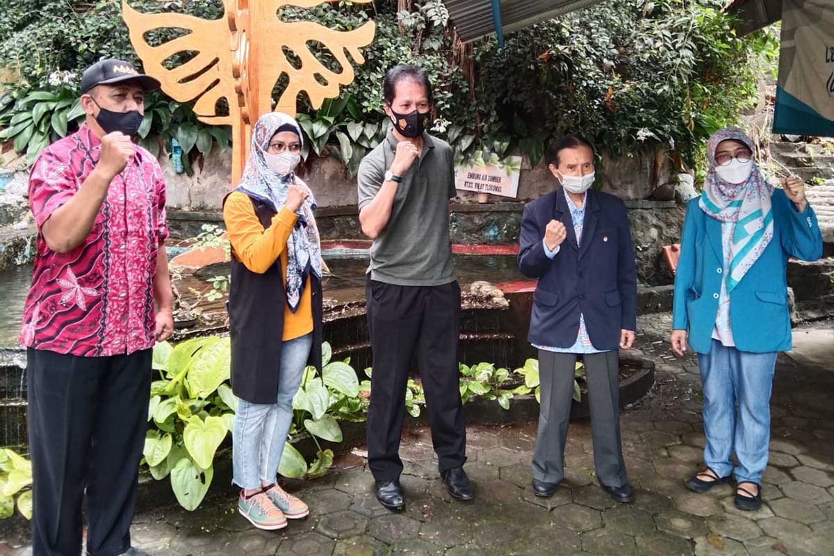 Sosialisasi Matching Fund 2021 di Kampung Iklim Tlogomas. (jaz) - ITN Malang Sosialisasi Program Matching Fund 2021 di Kampung Iklim RW 7 Tlogomas