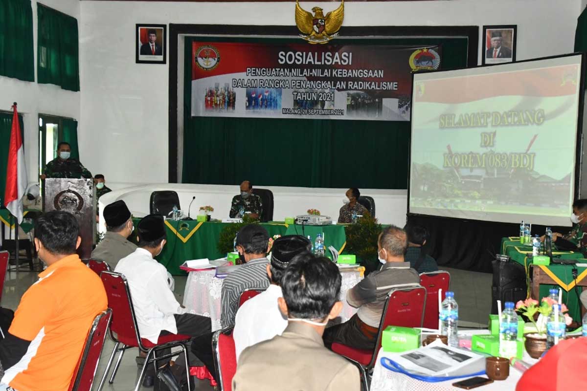 Sosialisasi penguatan nilai-nilai kebangsaan menangkal radikalisme. (ist) - Dirjen Strahan Kemhan Sosialisasi Penguatan Nilai-nilai Kebangsaan Menangkal Radikalisme