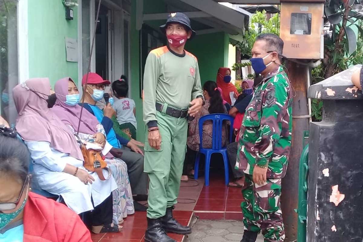 Animo warga Tunjungsekar mengikuti vaksinasi cukup tinggi. (ist) - Antusiasme Warga Tunjungsekar Ikuti Vaksinasi Meningkat