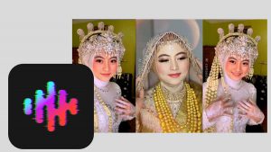 Aplikasi Tempo ubah foto jadi pengantin. (ist) - Simak Cara Edit Foto di Tempo, Aplikasi Ubah Wajah Jadi Pengantin