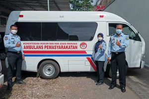 Armada baru ambulance pemasyarakatan milik Lapas Kelas I Malang. (ist) - Lapas Kelas I Malang Miliki Ambulance, Maksimalkan Layanan Kesehatan WBP