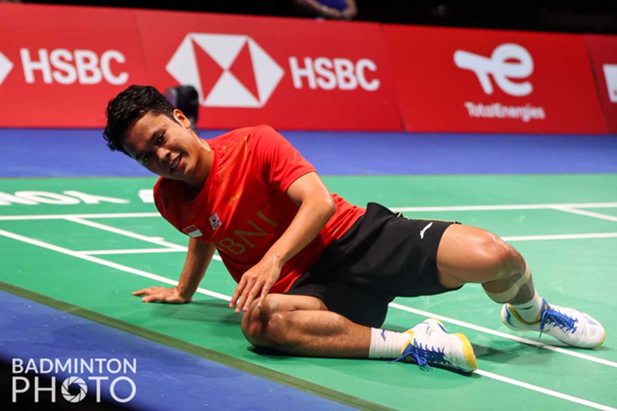 Atlet Anthony Sinisuka Ginting. (ist) - Anthony Ginting Mundur dari Denmark Open 2021 Karena Sakit