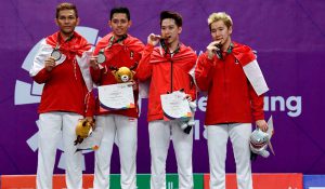 Atlet bulu tangkis Fajar Rian dan Kevin Marcus. (ist) - Indonesia Pastikan Tempat di Final French Open 2021 Lewat Kevin/Marcus dan Fajar/Rian