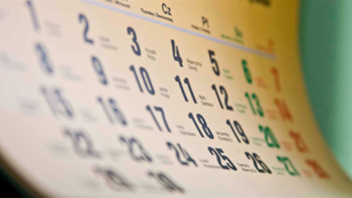 Kalender. (ist) - Ingat! Hari Libur Maulid Nabi Digeser 1 Hari