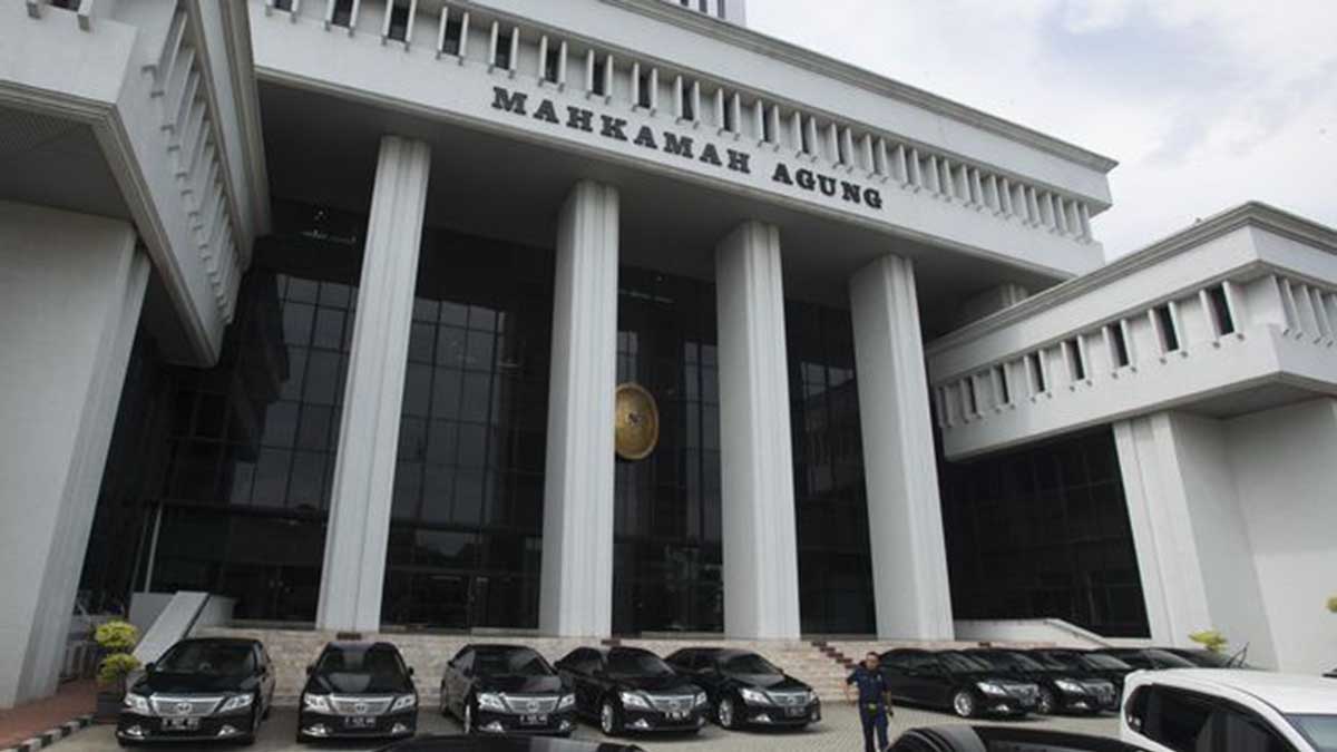 Kantor Mahkamah Agung. (ist) - Mahkamah Agung Batalkan PP Pengetatan Remisi Koruptor