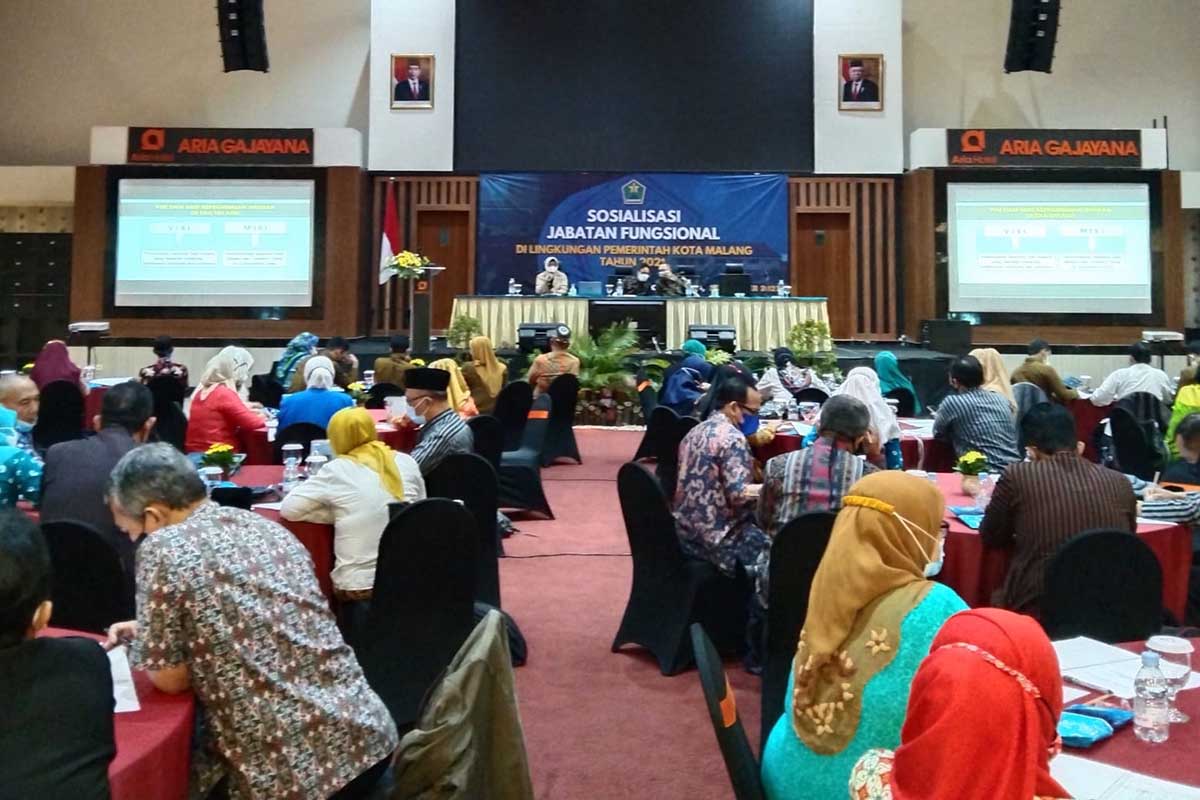 Kegiatan Sosialisasi Jabatan Fungsional oleh BKPSDM. (jaz) - Pemkot Malang Dorong ASN Kuatkan Kompetensi dan Kinerja