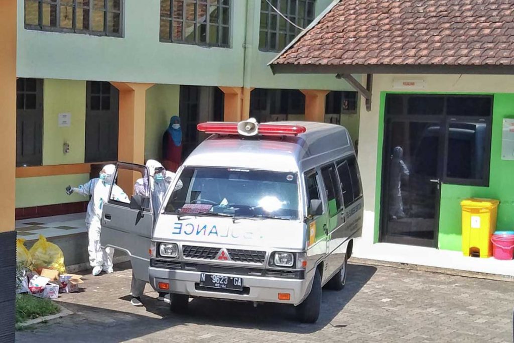 Kondisi Isoter di Jalan Kawi sebelum kasus melandai. (jaz) - Sepekan Terakhir, Kota Malang Nol Isoman