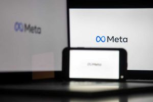 Logo Meta. (ist) - Facebook Resmi Ganti Nama Jadi Meta