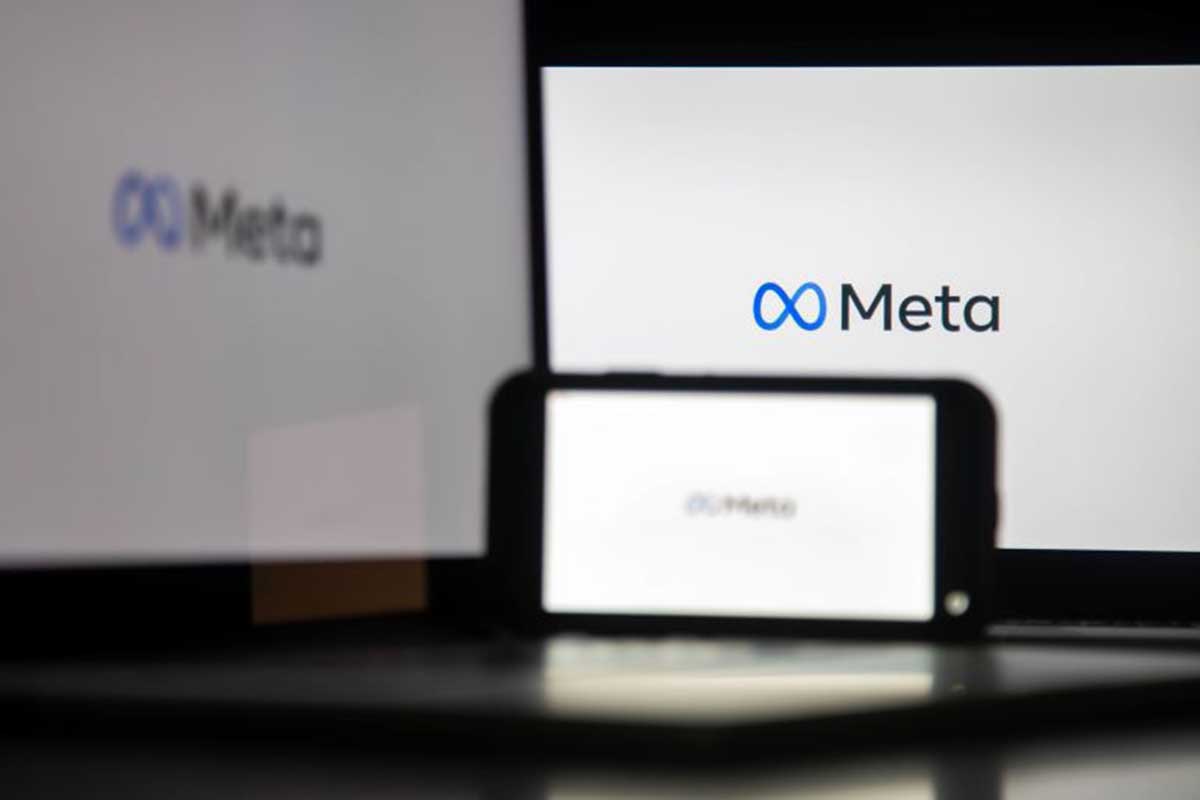 Logo Meta. (ist) - Facebook Resmi Ganti Nama Jadi Meta