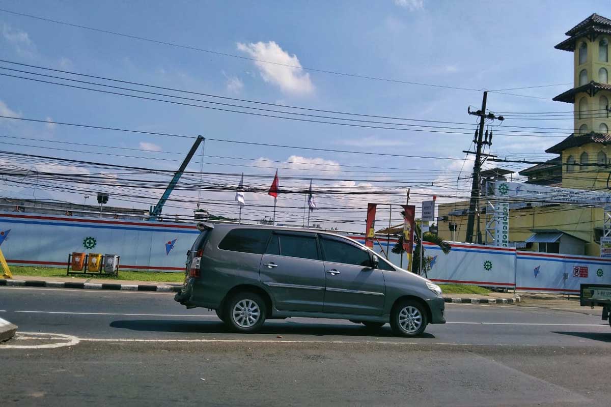 Lokasi MCC yang bakal selesai dibangun Juni 2022 mendatang. (jaz) - Malang Creative Fusion Bangun Kolaboratif Road Map 'Malang Berdaya'