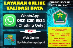 Pamflet pemberitahuan pengaduan NIK bermasalah saat vaksin. (ist) - Dispendukcapil Terima 460 Aduan NIK Terpakai Vaksinasi