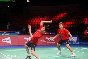 Pasangan ganda putra Kevin Sanjaya/Marcus Gideon. (ist) - Ini Daftar Pemain Indonesia yang Turun Lawan Denmark di Semifinal Thomas Cup 2020