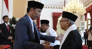 Presiden Jokowi dan Wapres Ma'ruf Amin. (ist) - Dua Tahun Jokowi-Ma'ruf: KSP Rilis Laporan Tahunan