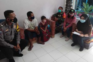 Tim Tracer mendatangi orang-orang yang kontak erat dengan anak suspek di Ciptomulyo. (ist) - Tim Tracer Temukan Anak Suspek di Ciptomulyo
