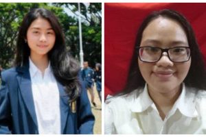 Valencia Gaby Widiyanto dan Antoinette Wilhemina Ather. (ist) - Dua Mahasiswi FIB Ikut Program Transfer Kredit Internasional