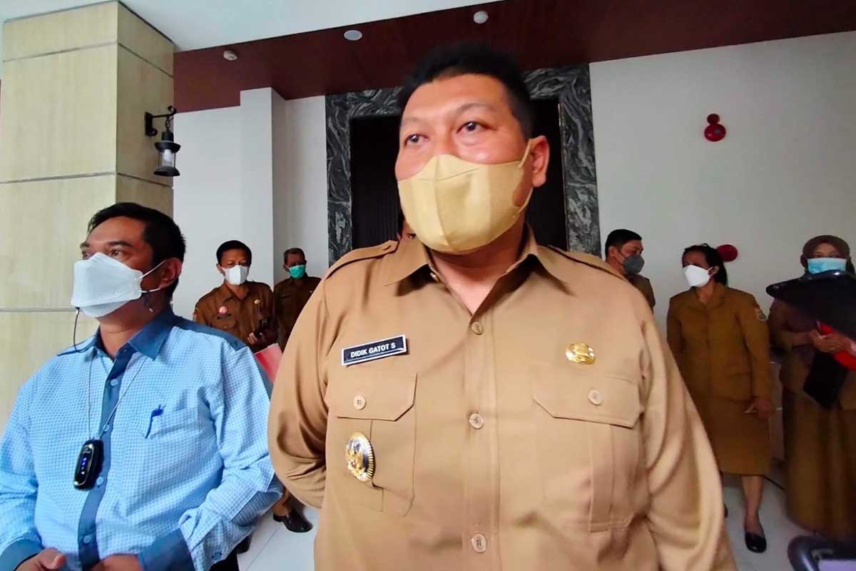 Wakil Bupati Malang, Didik Gatot Subroto. (ws3) - 50 Persen Lansia di Kabupaten Malang Sudah Divaksin